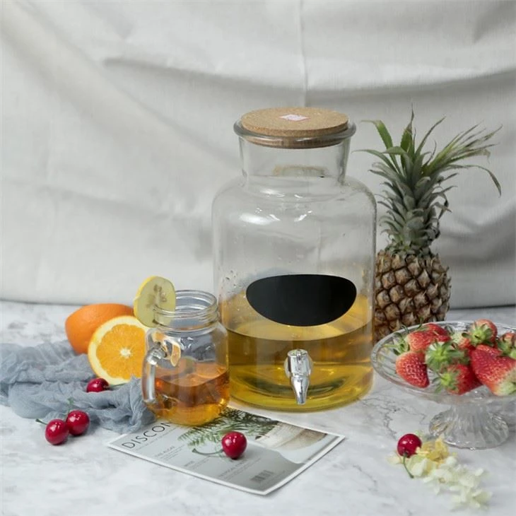 Wadah Air Dispenser Minuman Kaca