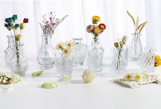 Mini Glass Lower Vases