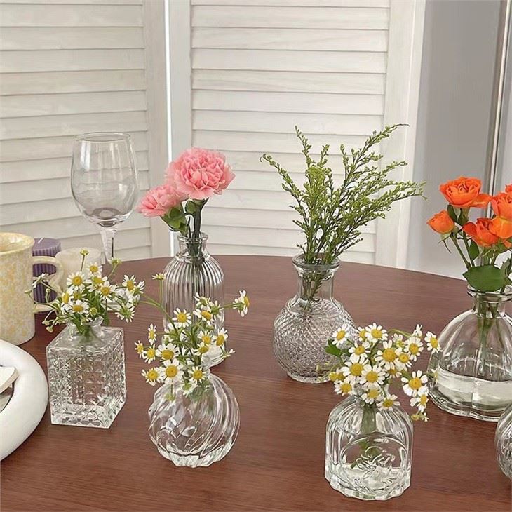 Mini Glass Lower Vases