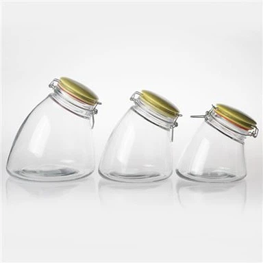 2022 Toples Penyimpanan Desain Baru dengan Tutup Keramik