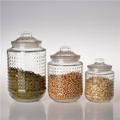 3pc Canister Sets untuk Meja Dapur