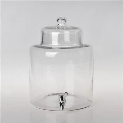 Dispenser Minuman Kaca Borosilikat