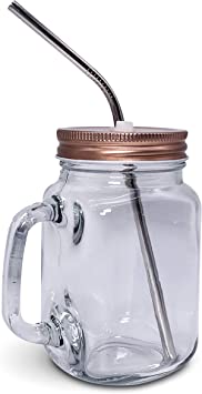 20oz Mason Jar Mug With Handle