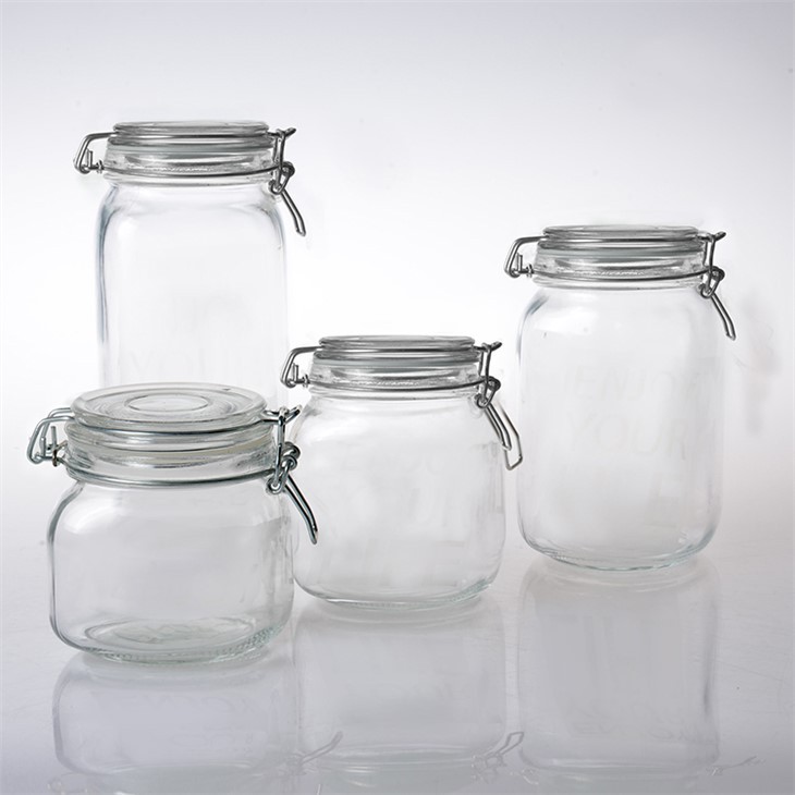 5 buah toples kaca kedap udara