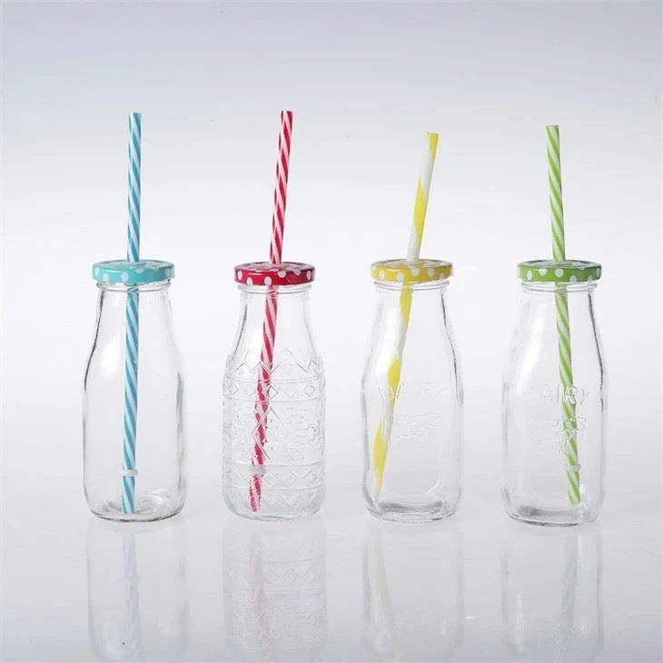 Gelas Minum Mason Jar Berwarna