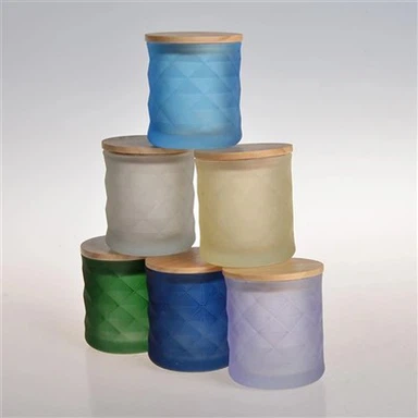 Toples Lilin Kaca Dengan Tutup