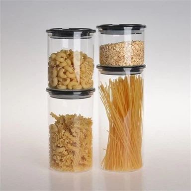 Stoples Kaca dengan Tutup Kedap Udara