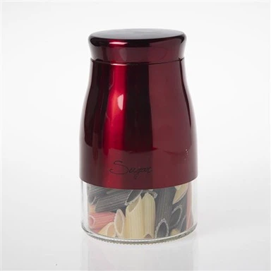 Toples Penyimpanan Bumbu Kaca