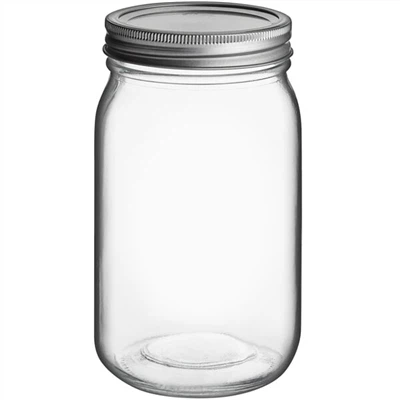 Mason Jar dengan Rak